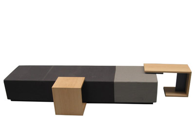 Loungesitz oder Loungebank Bilbao