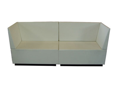 Loungebank Saragossa mit oder ohne Lehne