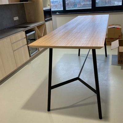 Tischgestell Dreieck Stahl